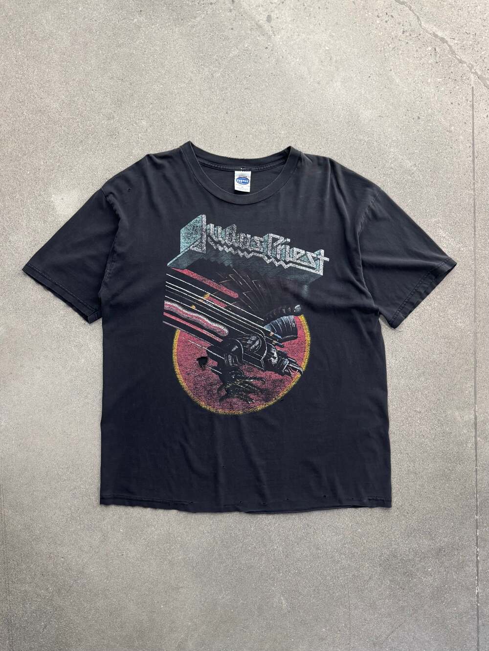 Vintage Faded Judas Priest Screaming For Vengeance T-Shirt - XL